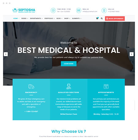 Medical Health Care Template