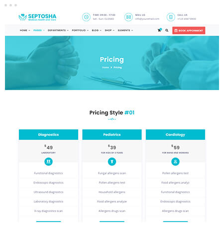 Medical Health Care Template