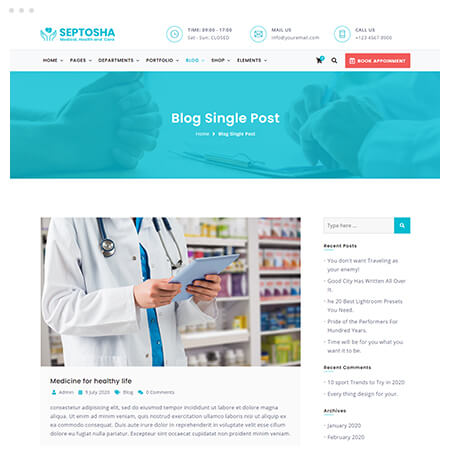 Medical Health Care Template