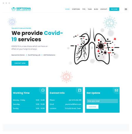 Medical Health Care Template